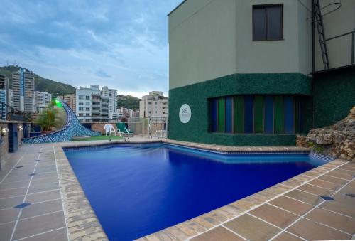 A szálláshely kívülről, Hotel Obelisco in Cali Városközpont