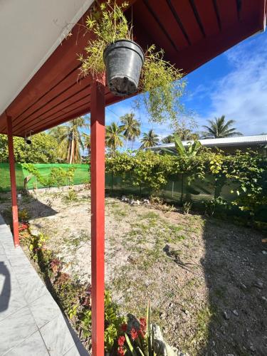 Uitzicht, Ori Lodge Rangiroa in Rangiroa