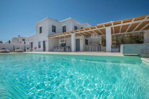 Villa Sole, Pool, Jacuzzi, Seaview – khách sạn tại Stelida