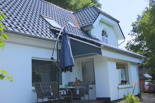 Storchennest in Kuden, Deutschland