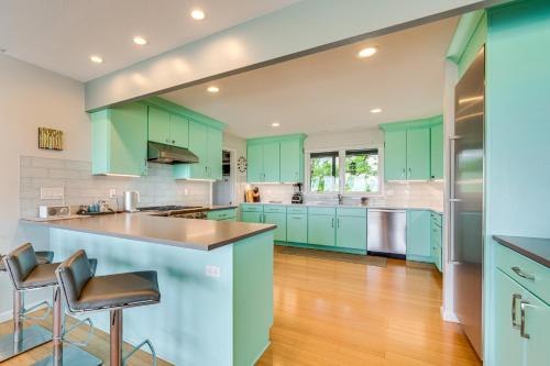 Mtn-View Home with Pickleball Court in Louisville! in Louisville