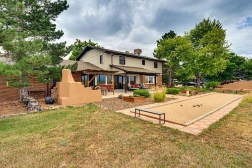 Mtn-View Home with Pickleball Court in Louisville! in Louisville