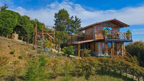 Glamping en Medellín - Kinsho Glamping - Cabaña con Jacuzzi privado, Medellín (zdjęcie 10)
