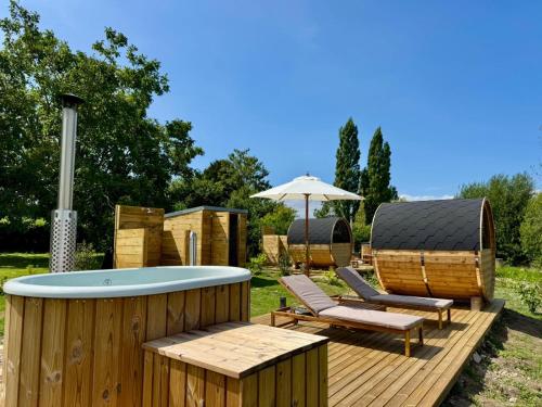Ванна з термальною мінеральною водою, Eden Park Hotel Restaurant in Pont-l'Eveque