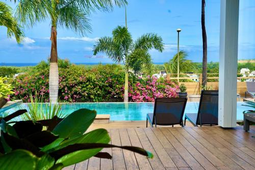 Villa Acacias - Piscine et vue panoramique - Location, gîte - L'Étang-Salé