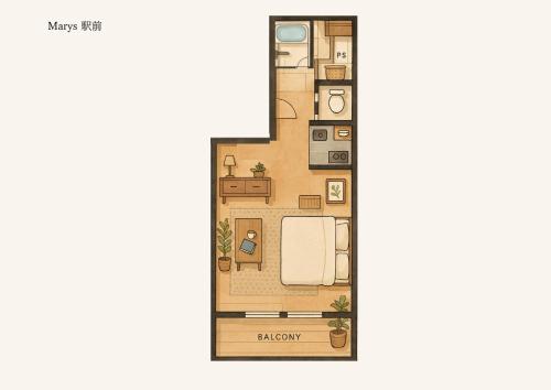 Mary's Room in Hakata