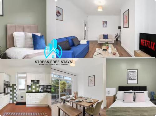 Big 4-Bed Home Great for Relocation & Work Crews gîte à louer Kensal Rise Railway Station