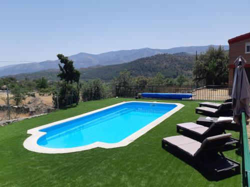 ระเบียง/ชานเรือน, Casa Rural El Morisco in บียานวยบา เด อบีลา