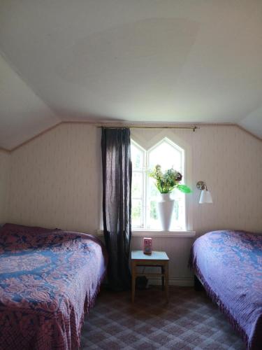 Traditional Swedish loghouse in Hagfors