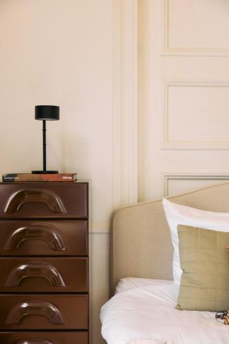 Privates Zimmer in Villa mit Blick auf die Elbe, Hamburk (fotografie 5)