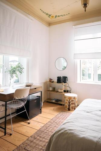 Privates Zimmer in Villa mit Blick auf die Elbe, Hamburk (fotografie 6)