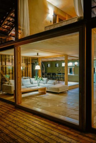 Shared lounge/TV area, Lansersee Lake Chalet in Lans