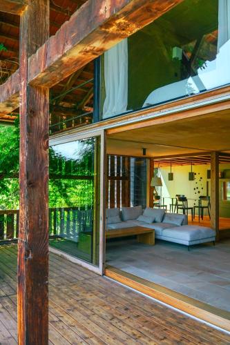 Shared lounge/TV area, Lansersee Lake Chalet in Lans