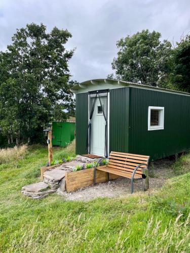 Kerrib Farm Shepherds Hut in Pomeroy
