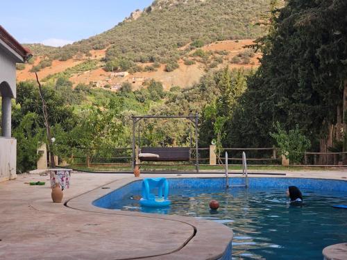 Ferme avec piscine et vue panoramique in Khenifra