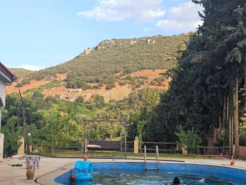 Ferme avec piscine et vue panoramique in Khenifra