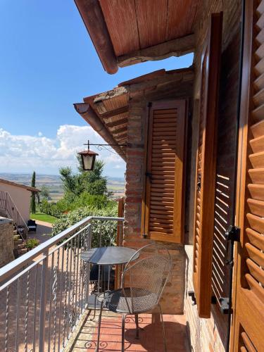 Altan/terrasse, Boutique Hotel Masolino in Panicale