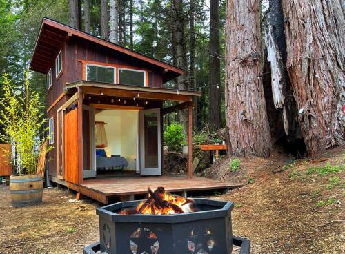 Ocean Forest Bungalows- Deluxe Glamping in Cleone (CA)