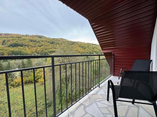 Balcony/terrace, Wolf Apartments near Biogradska Gora in Mojkovac