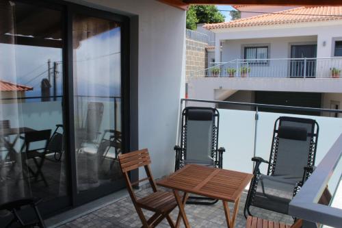 ระเบียง/ชานเรือน, Nature Apartment 1 with Pool in มาเดรา ไอซ์แลนด์