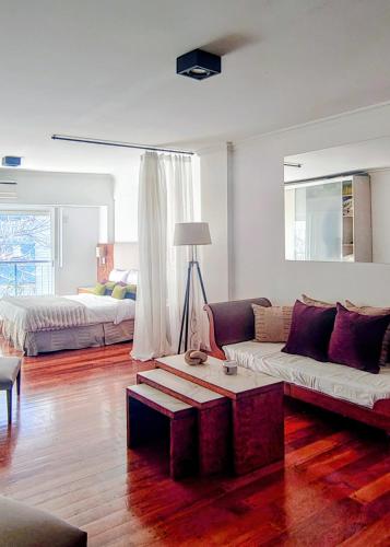 Recoleta Luminoso y completo departamento