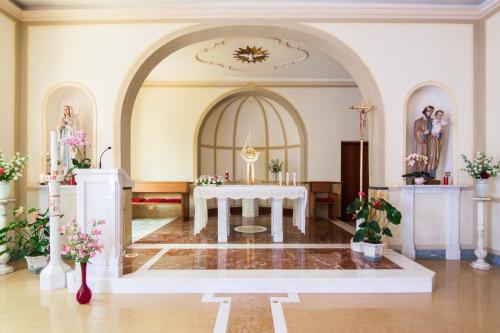 로마 빌라 몬테 마리오 (Villa Monte Mario) 3성급 호텔 레스토랑