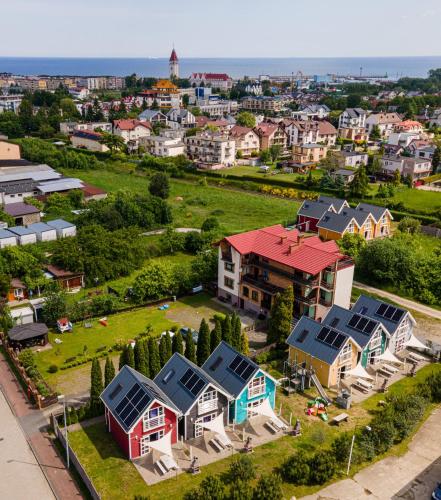Domki Primore in Wladyslawowo városközpont