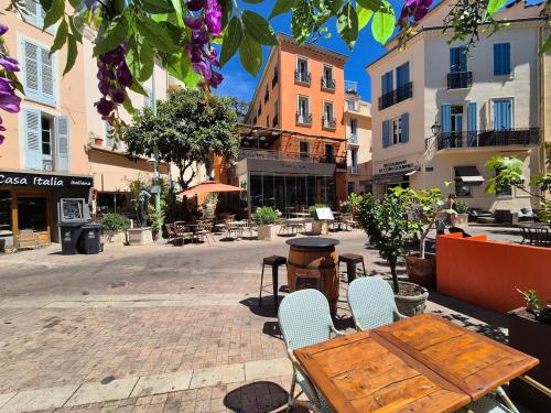 A környék, Vue mer au cœur du Cannet in Le Cannet