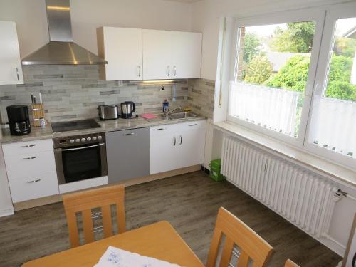 廚房, Ferienwohnung Kampstrasse 6 in 哈勒/威斯伐倫