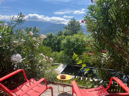 Chambre Belledonne - Pension de famille - La Tronche
