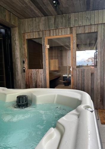 Penthouse Apartment with Whirlpool and Sauna