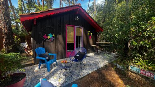 Le Cabanon entouré de Pins