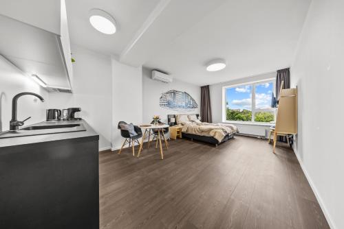 Modern city-center apartment with castle view, Bratislava (photo 6)