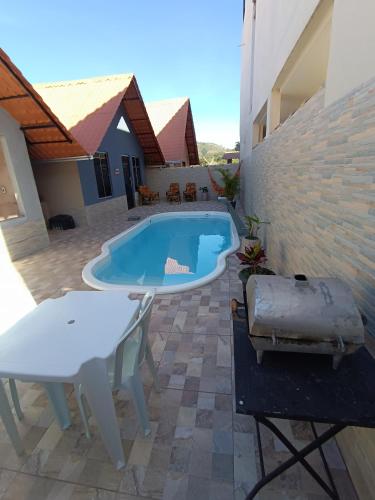Chalé Montanhez hidromassagem piscina (Chale Montanhez hidromassagem piscina) in 高卡帕拉奧