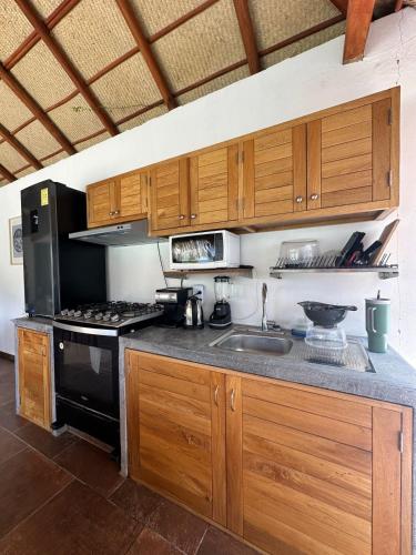 virtuve, Villa Agualimpia in Playa Estacahuite