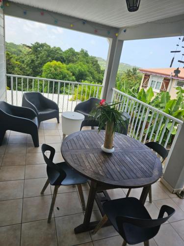 CHARMANT HAUT DE VILLA AVEC PISCINE PARTAGEE in Le Vauclin