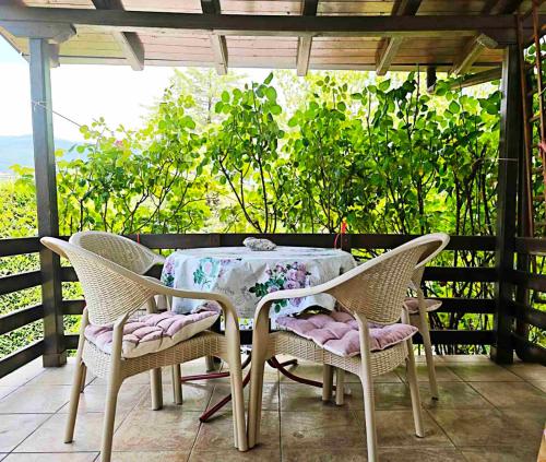 balkon/terras, ZNK Family House in Chento