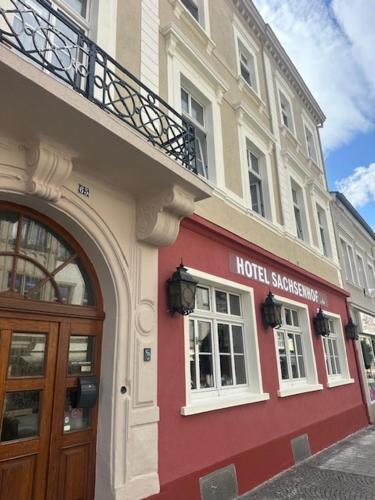 Hotelli välisilme, Hotel Sachsenhof in Riesa