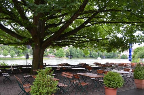 Alte Post - Hotel Am Rhein-Ufer Laufenburg - 레스토랑