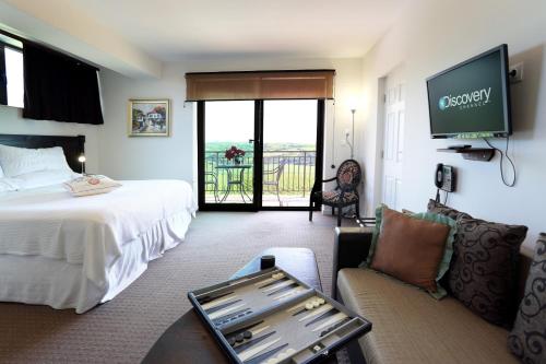 Book the Deluxe Double Room with Terrace and Vineyards & River View Deluxe Double Room with Terrace and Vineyards & River View
