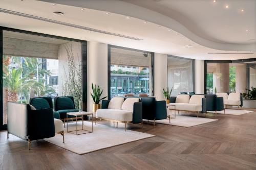 Banquet hall, The Nicolaus Hotel in Santa Fara