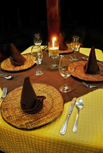 Restaurant, The Wooden House Hotel in Galapagos