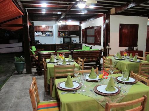 Restaurant, The Wooden House Hotel in Galapagos