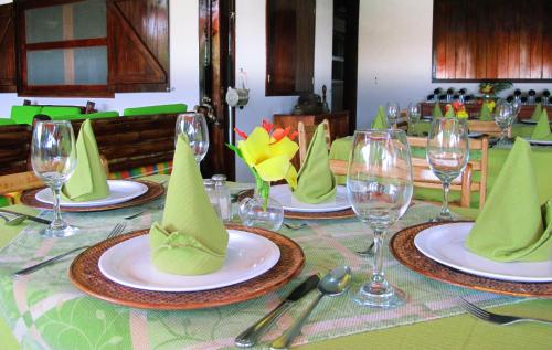 Restaurant, The Wooden House Hotel in Galapagos