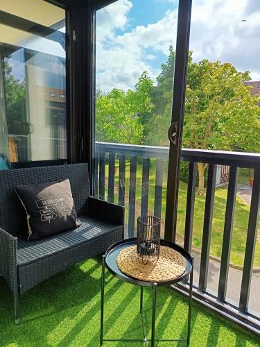 Appartement cosy avec balcon 4 personnes max in Віллєр-сюр-Мер