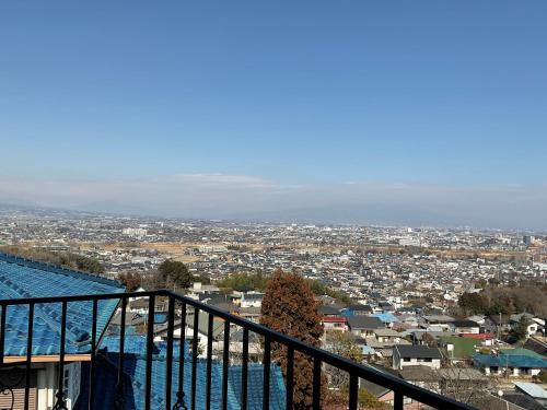 ペット同伴可能高崎市を一望できる絶景