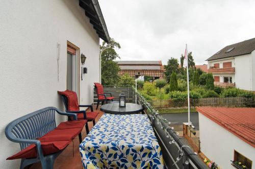 A szálláshely kívülről, Ferienwohnung Storchenblick in Meinhard