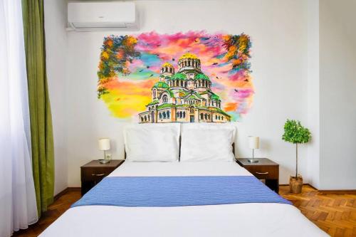 Spacious 3BR in the Center - Kitchen Smart TV's, Sofia