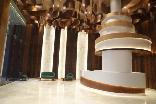 Lobby, Royal Bishnu in Berhampore