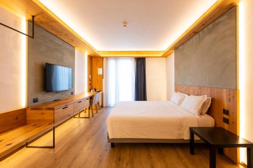 1 double bed